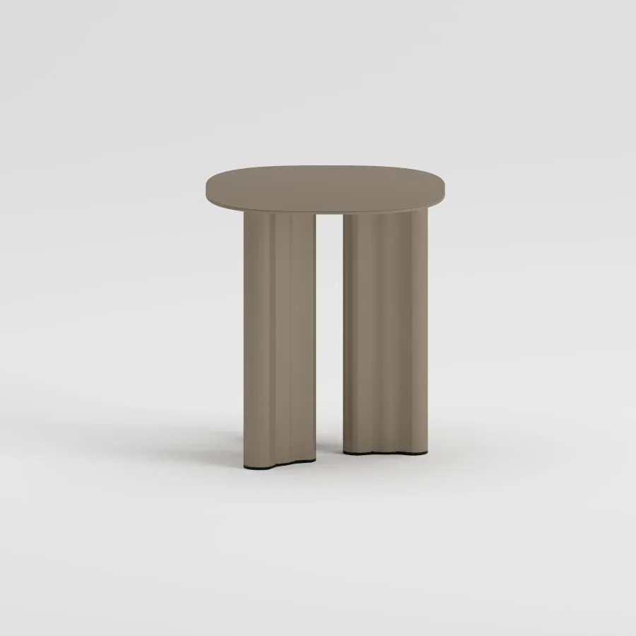 CORA Small Side Table | Taupe