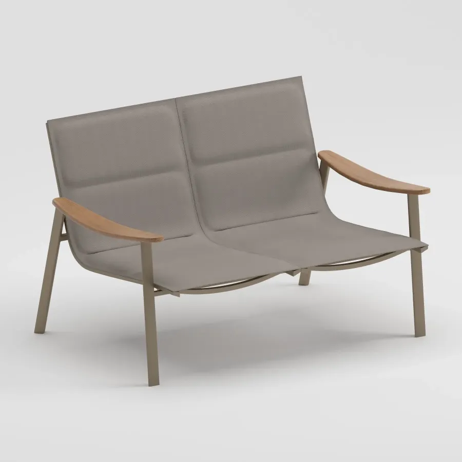COSMO 2 Seater Sofa | Taupe