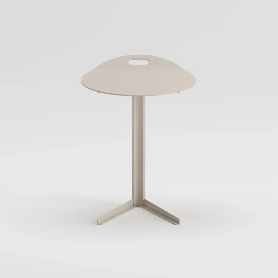 DOS SLIDE Side Table | Latte