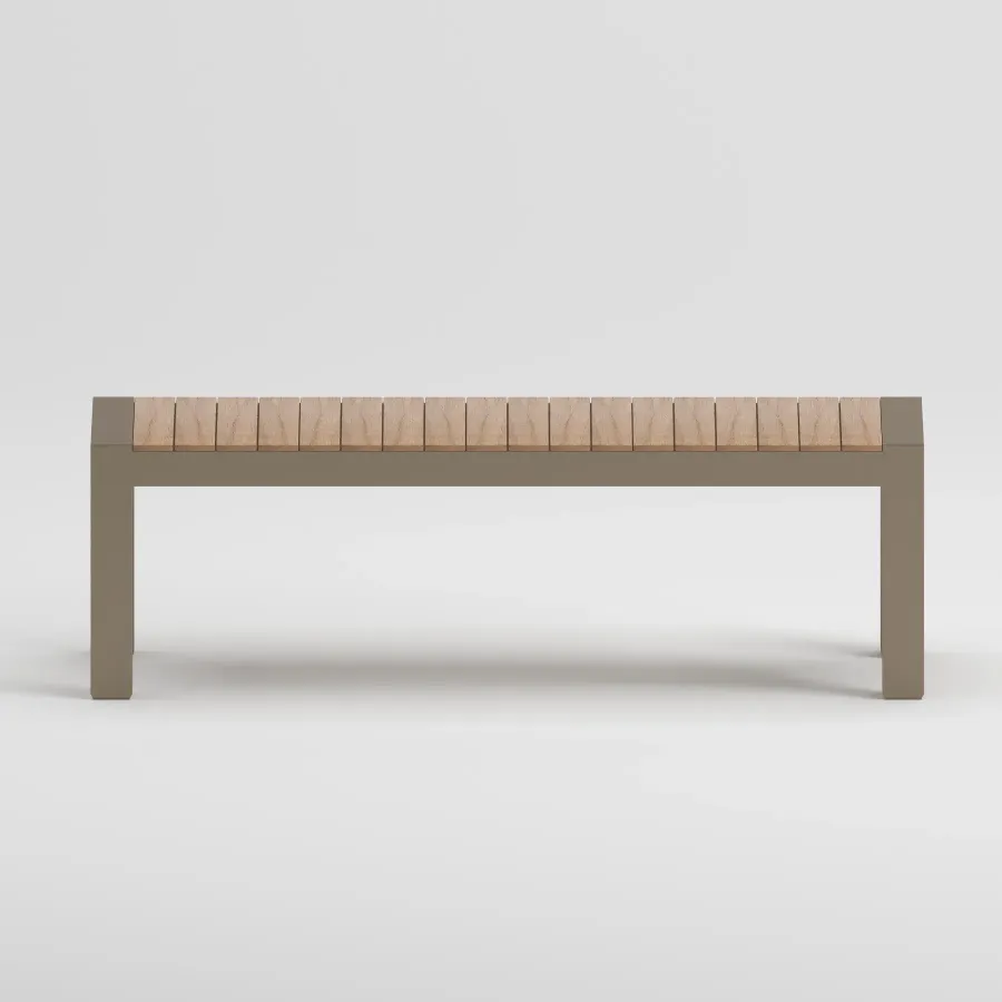 ETNA Iroko Bank | Taupe