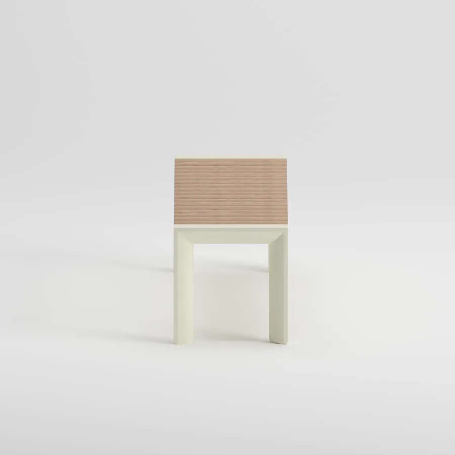 ETNA Iroko Bench | Frozen