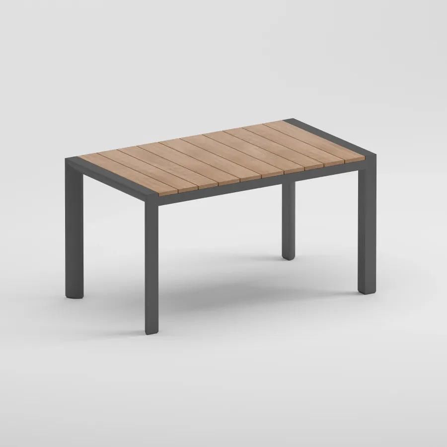 ETNA Iroko Table | Anthracite