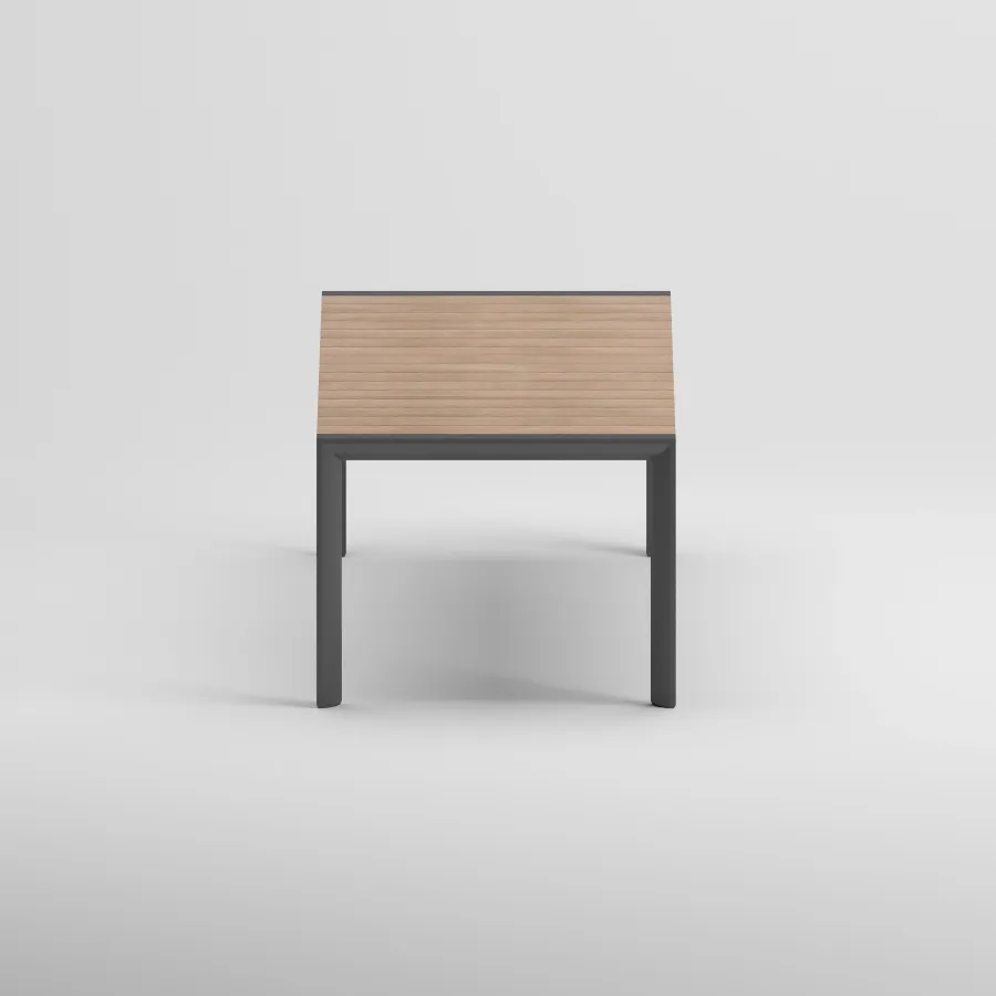 ETNA Iroko Table | Anthracite