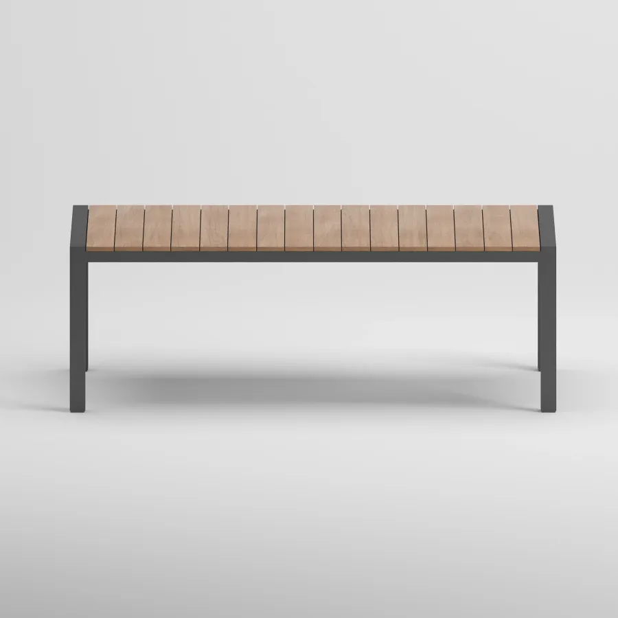 ETNA Iroko Table | Anthracite