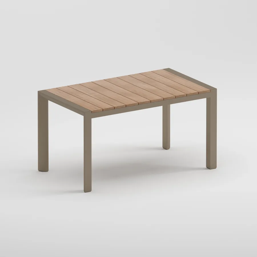 ETNA Iroko Table | Taupe