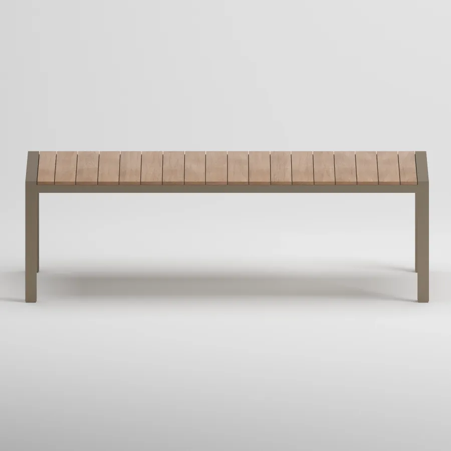 ETNA Iroko Table | Taupe