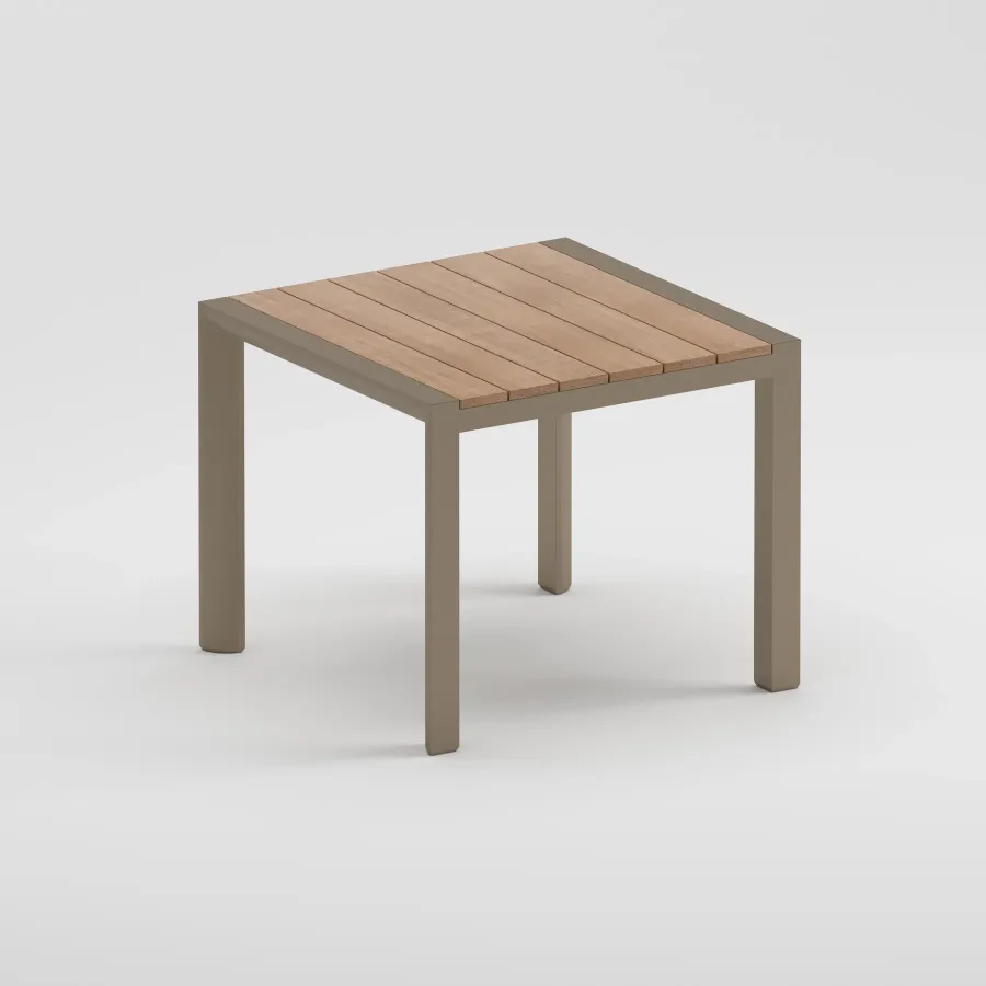 ETNA Iroko Table | Taupe