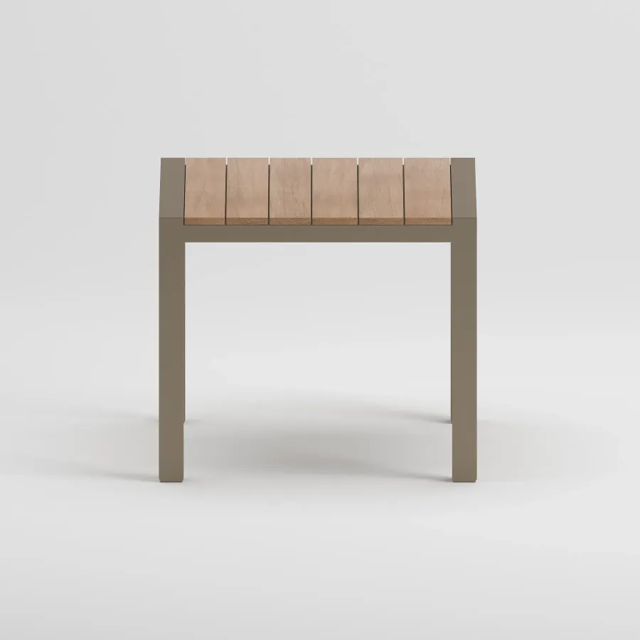 ETNA Iroko Table | Taupe