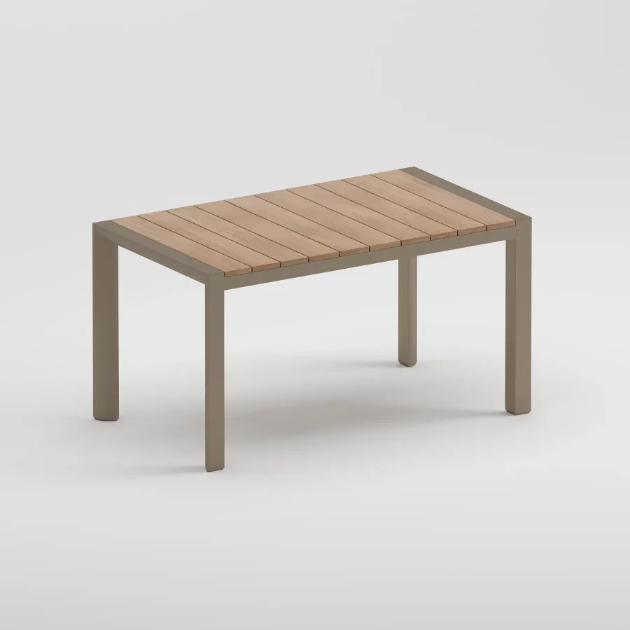 ETNA Iroko Table | Taupe