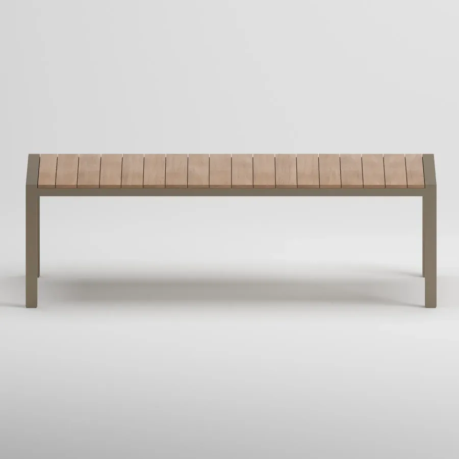 ETNA Iroko Table | Taupe