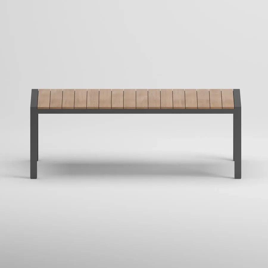 ETNA Iroko Table | Anthracite