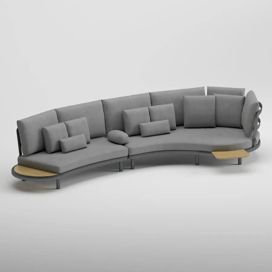 FLEX Corner Seating Group | Anthracite