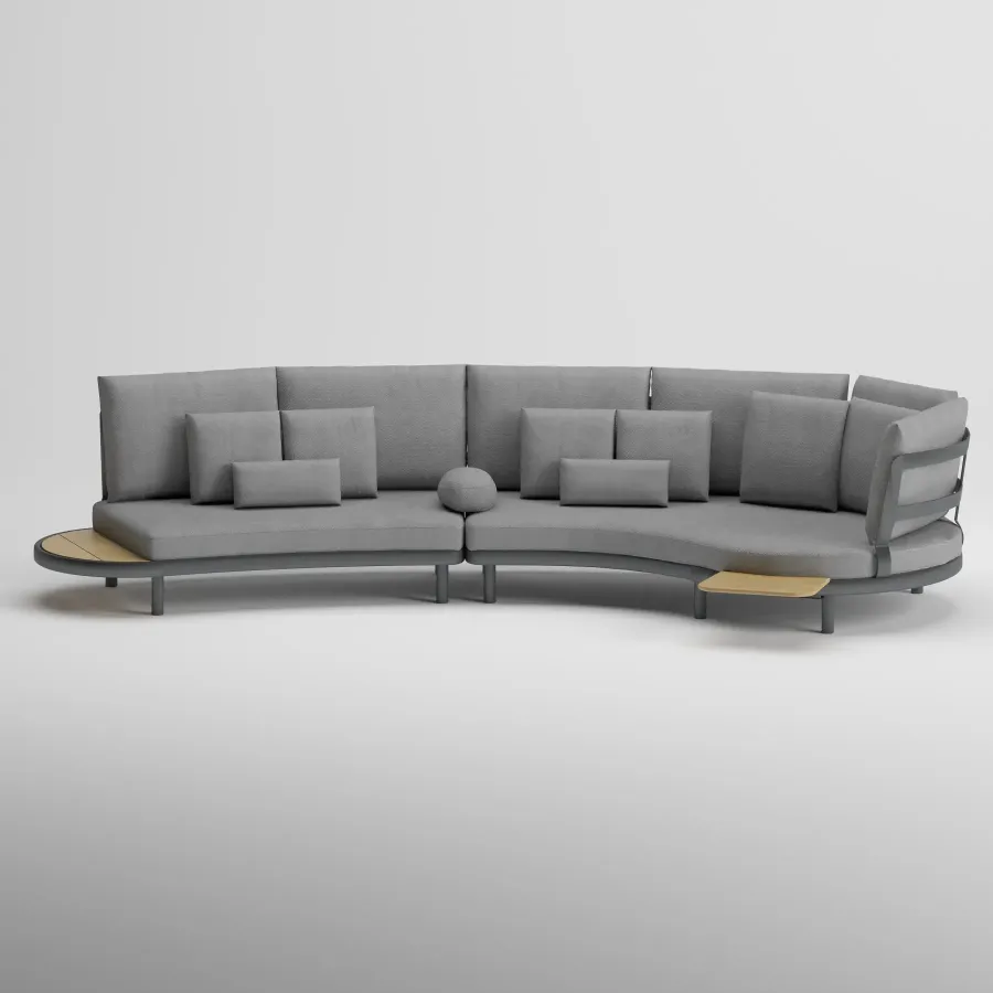 FLEX Corner Seating Group | Anthracite