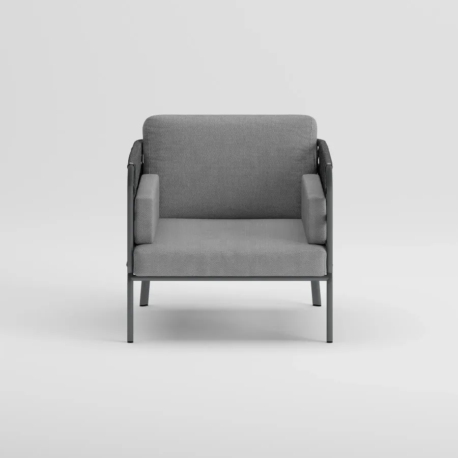 LEON Living Chair | Anthracite