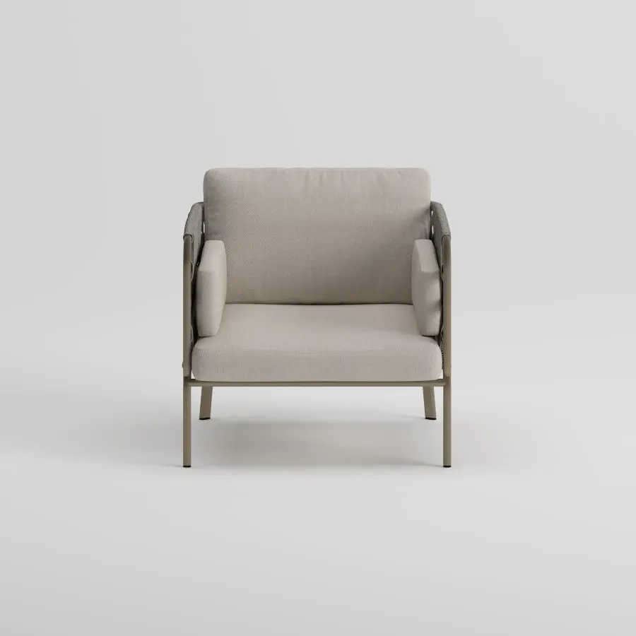 LEON Living Chair | Taupe