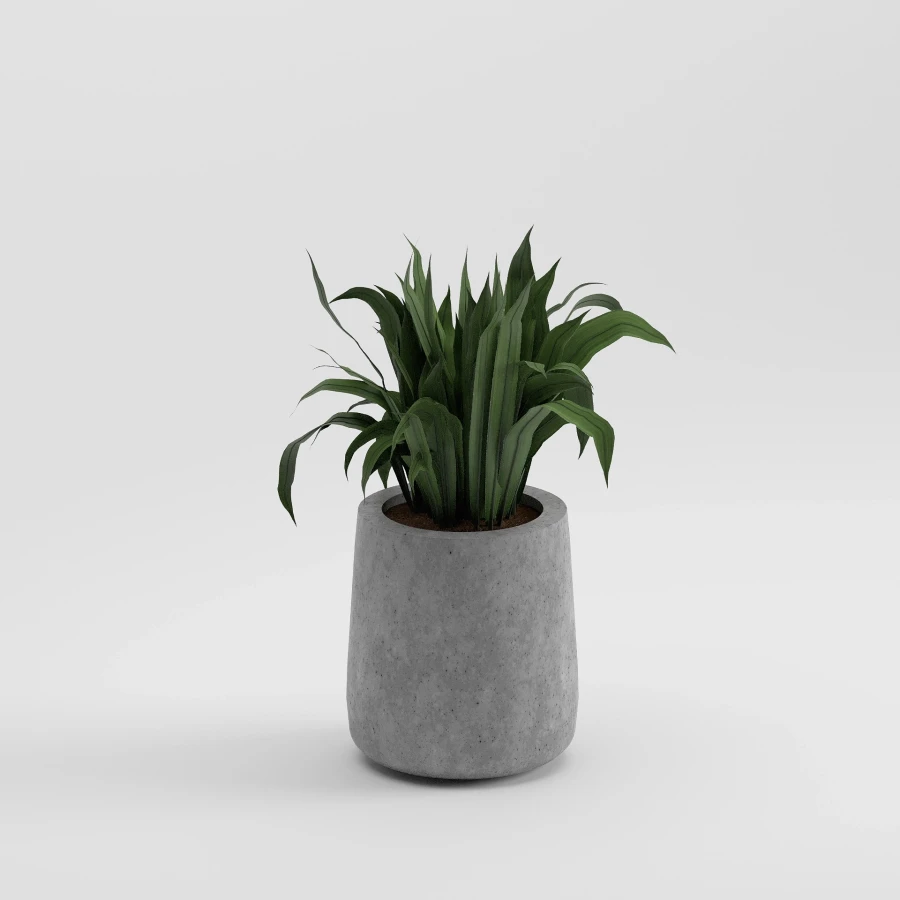 LOTUS Regular Saksı | Gri