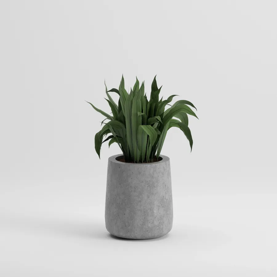 LOTUS Regular Saksı | Gri