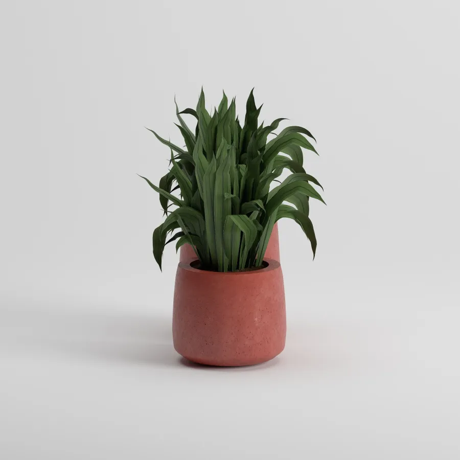 LOTUS Set Saksı | Kiremit