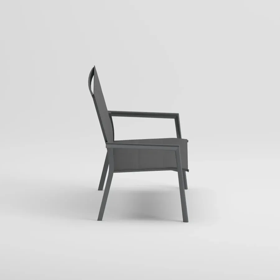 LUNGO Living Chair | Anthracite