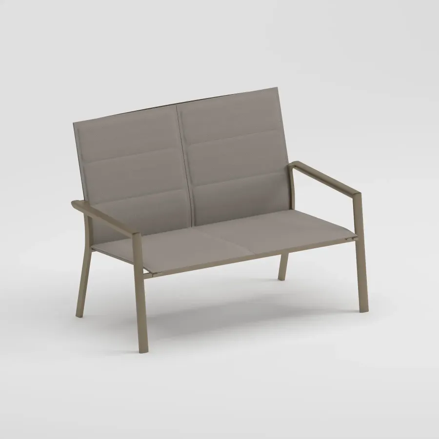 LUNGO 2 Seater Sofa | Taupe