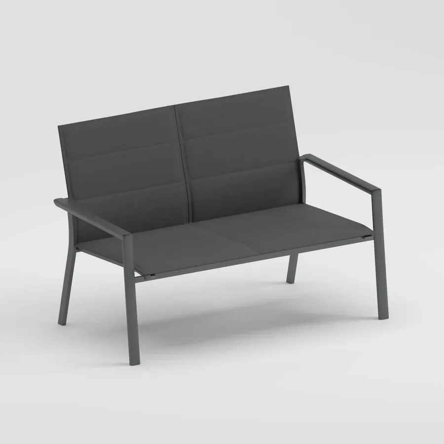 LUNGO 2 Seater Sofa | Anthracite