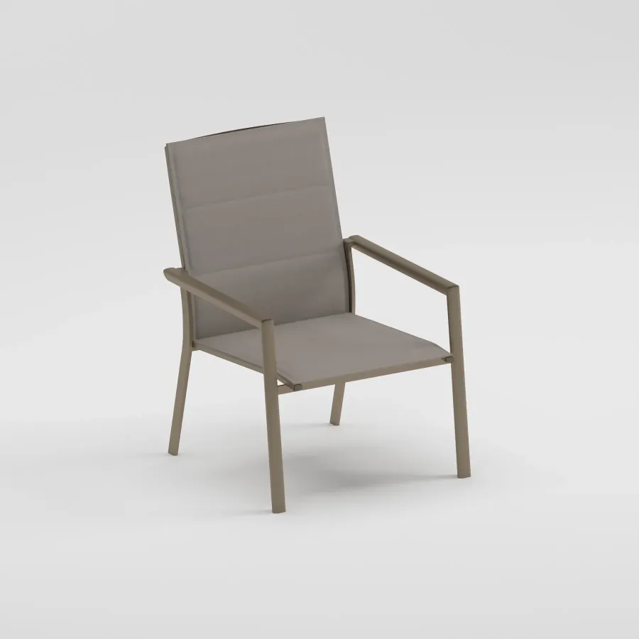 LUNGO Living Chair | Taupe