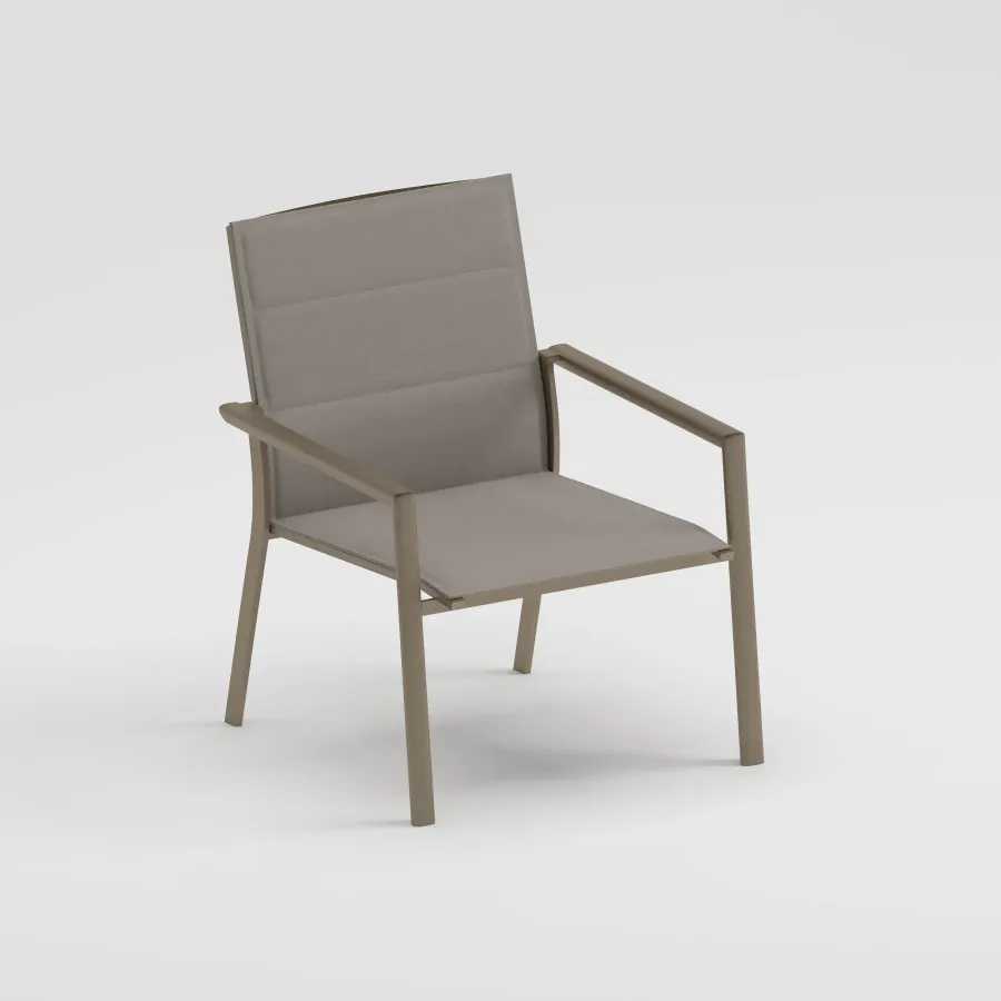 LUNGO Living Chair | Taupe