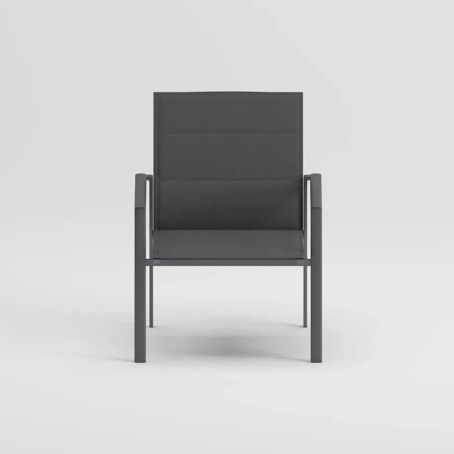 LUNGO Living Chair | Anthracite