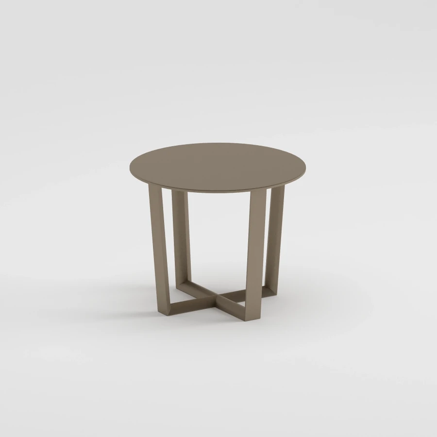 NARDO Regular Side Table | Taupe
