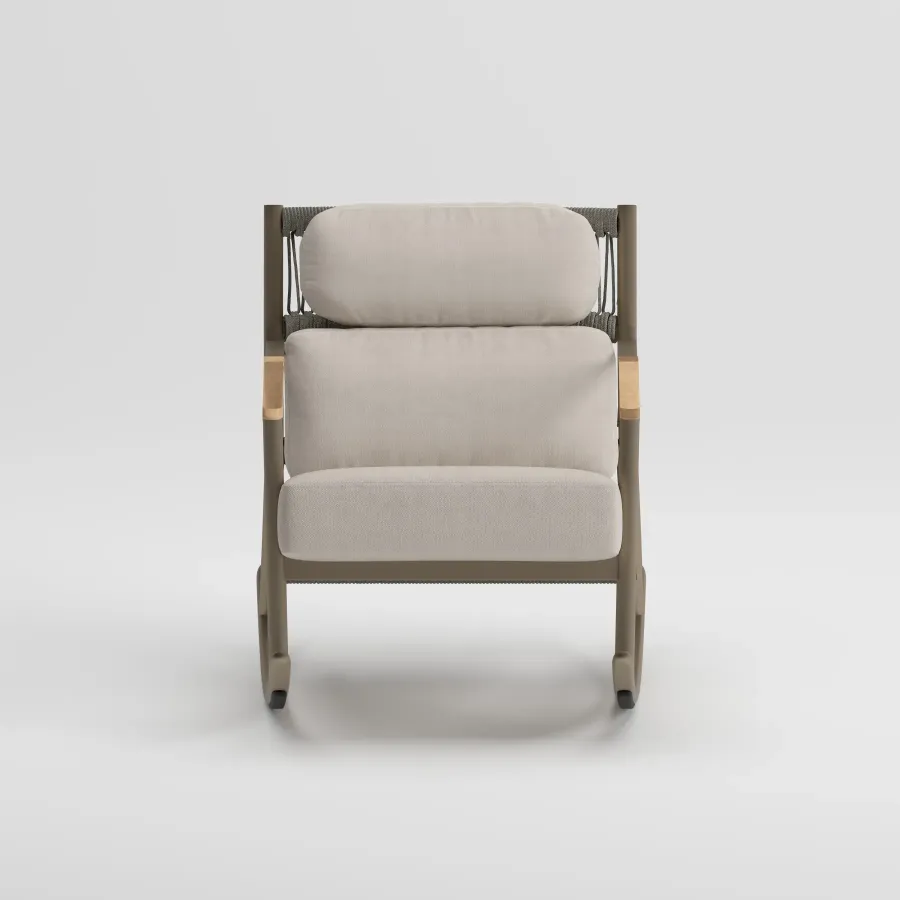 NOREL Rocking Chair | Taupe