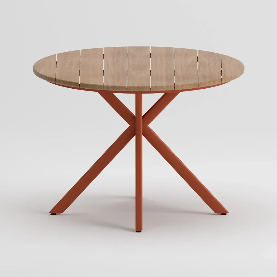 NOVA Q120 Table | Terracotta