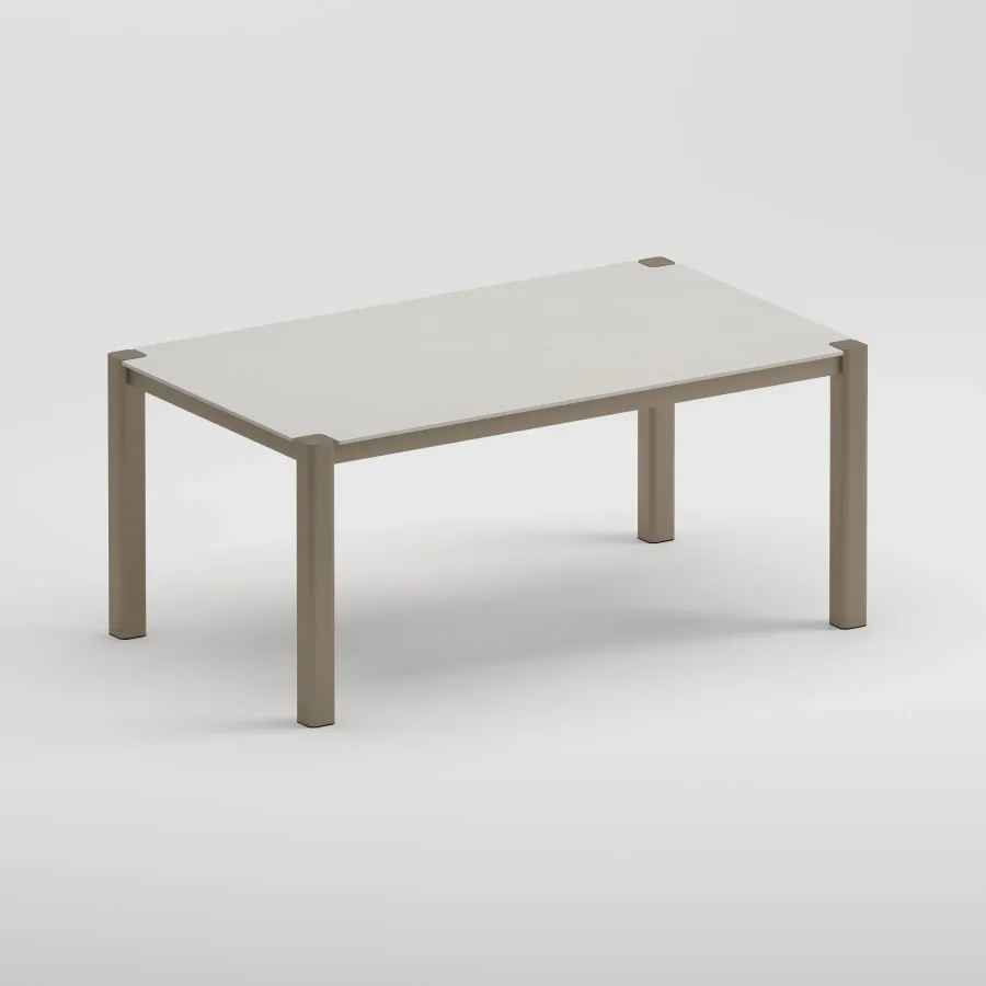 ORVON 6 Seater Table | Taupe