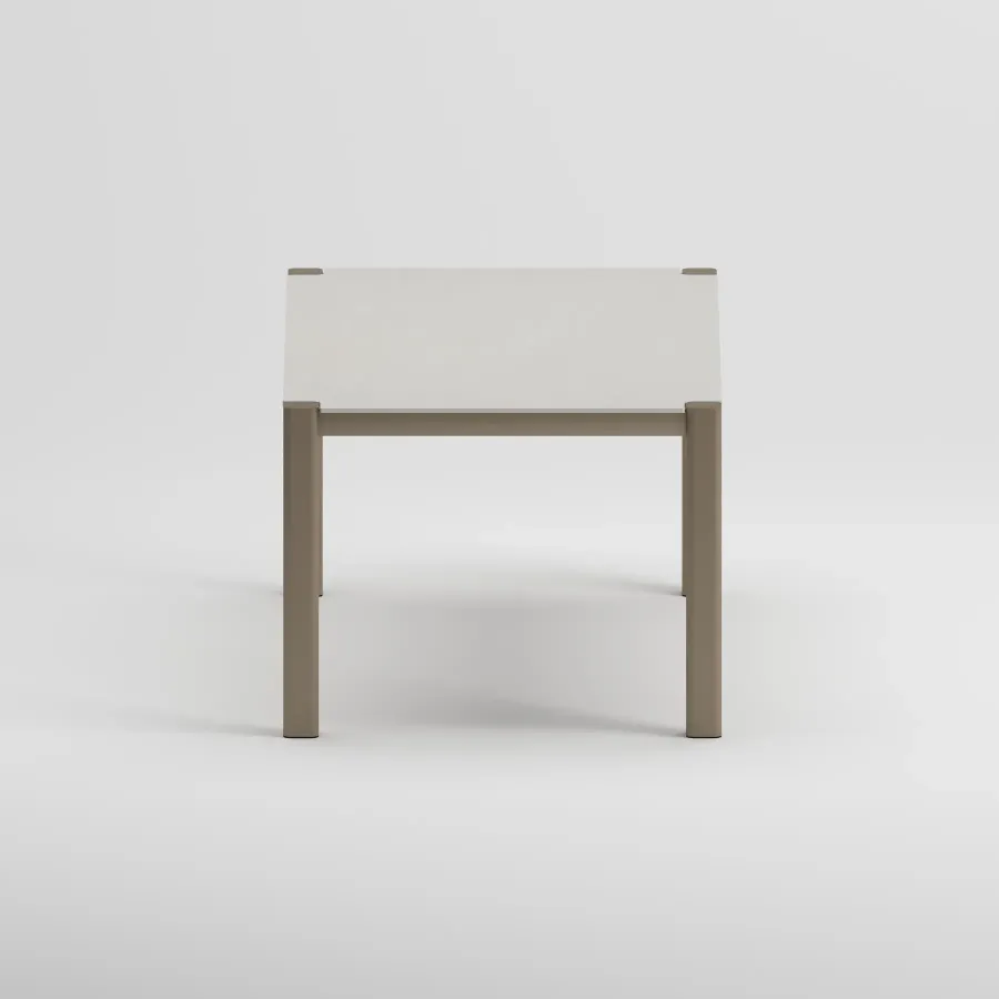 ORVON 6 Seater Table | Taupe