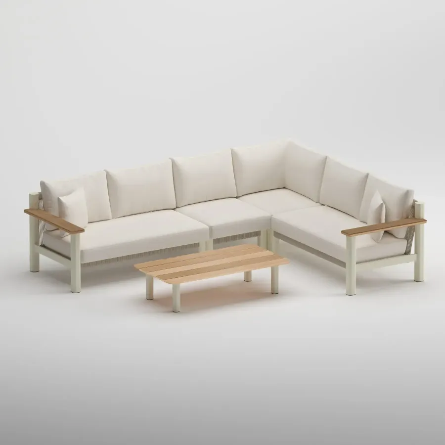 ORVON Corner Seat Group | Frozen