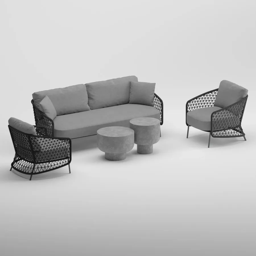 PUCCINI Seating Group | Anthracite