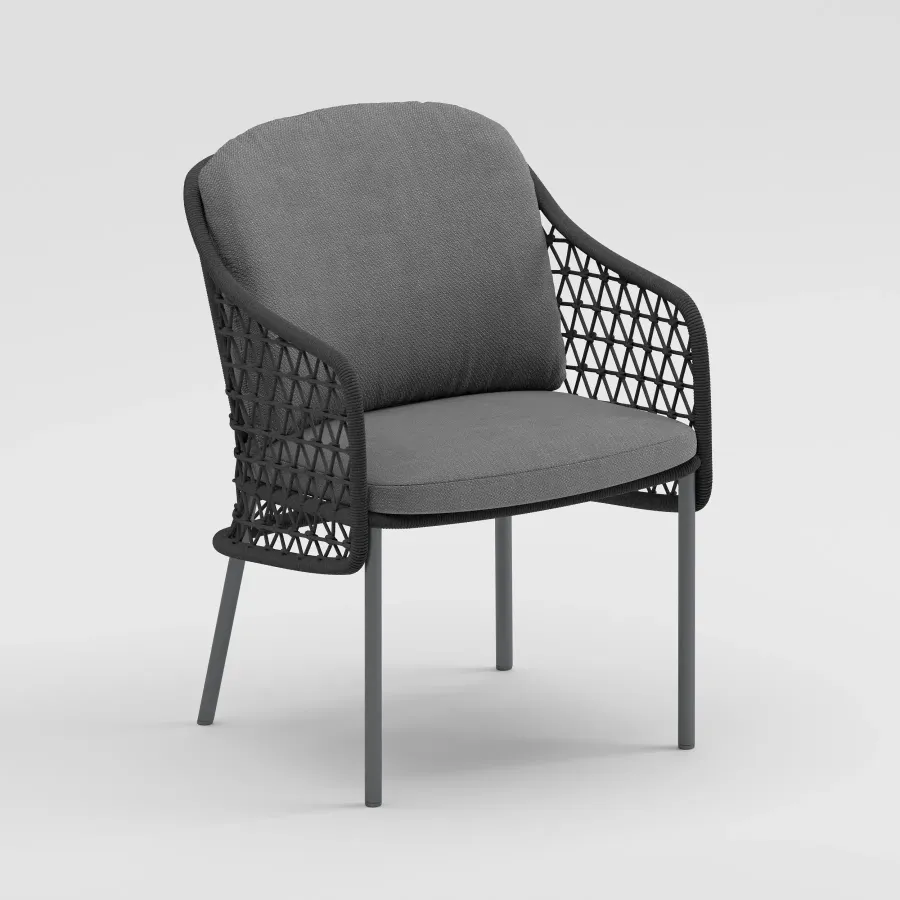 PUCCINI Armchair | Anthracite