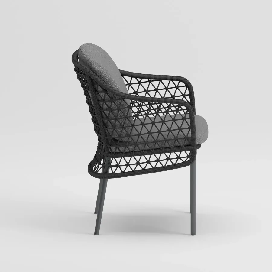 PUCCINI Armchair | Anthracite