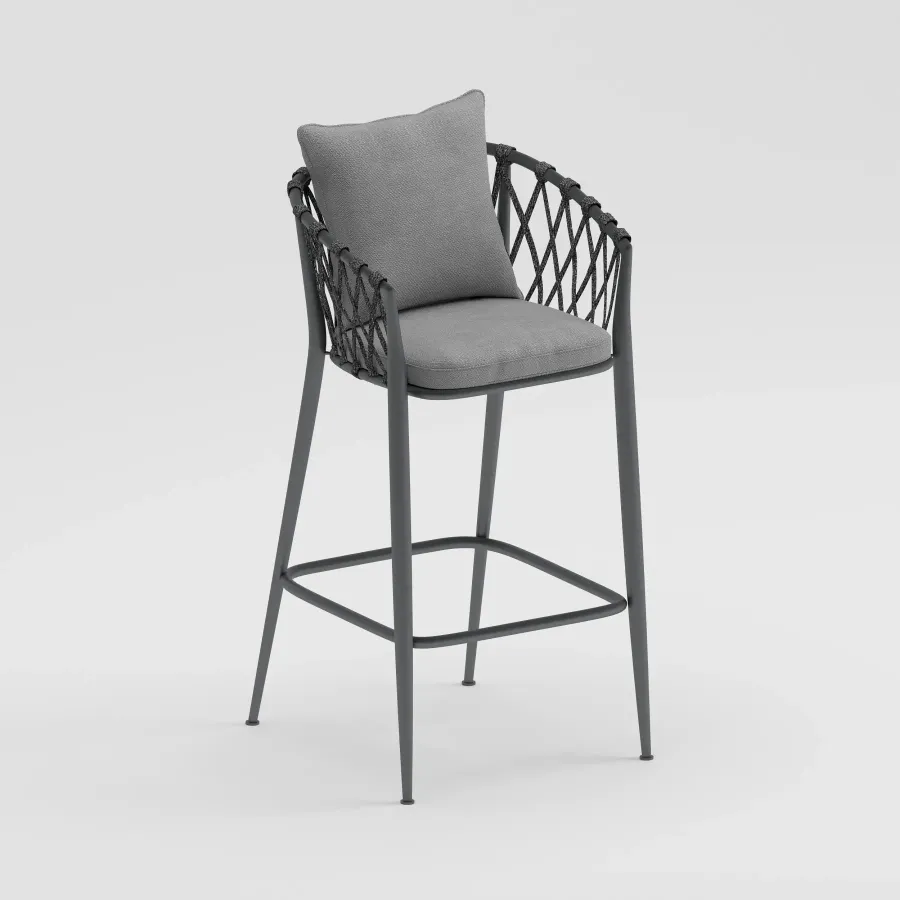 RAPUNZEL Bar Chair | Anthracite