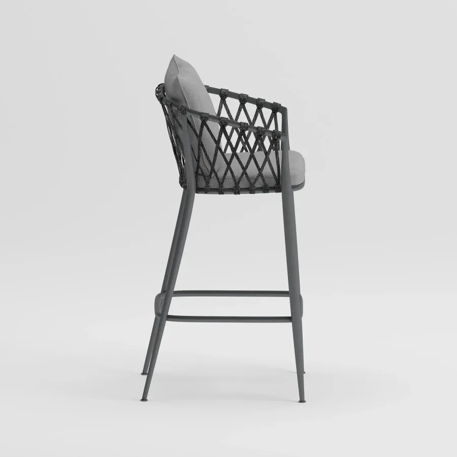 RAPUNZEL Bar Chair | Anthracite