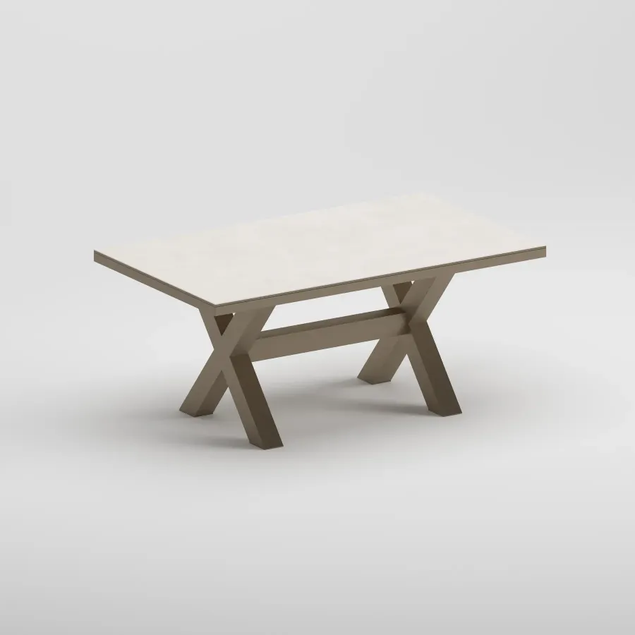 RITMA 6 Seater Table | Taupe