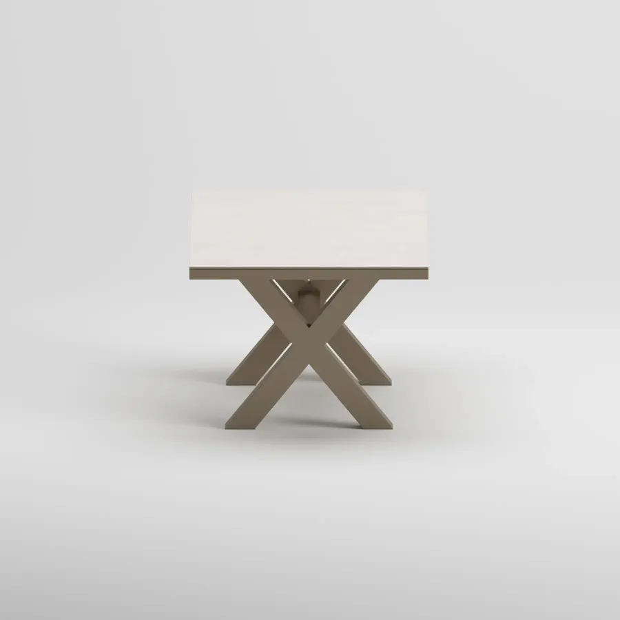 RITMA 6 Seater Table | Taupe