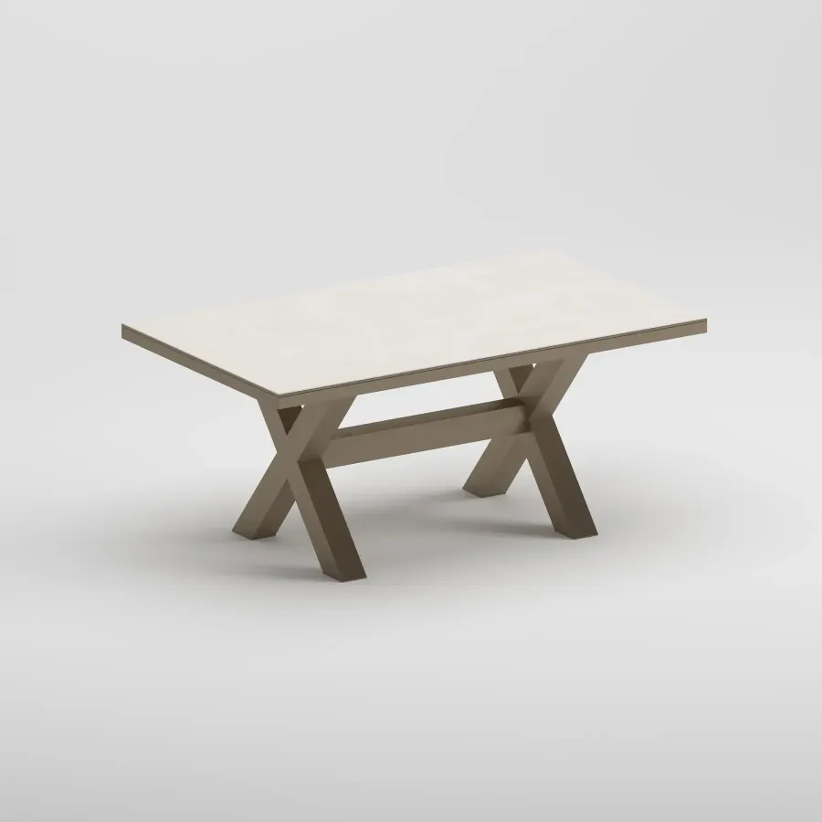 RITMA 6 Seater Table | Taupe