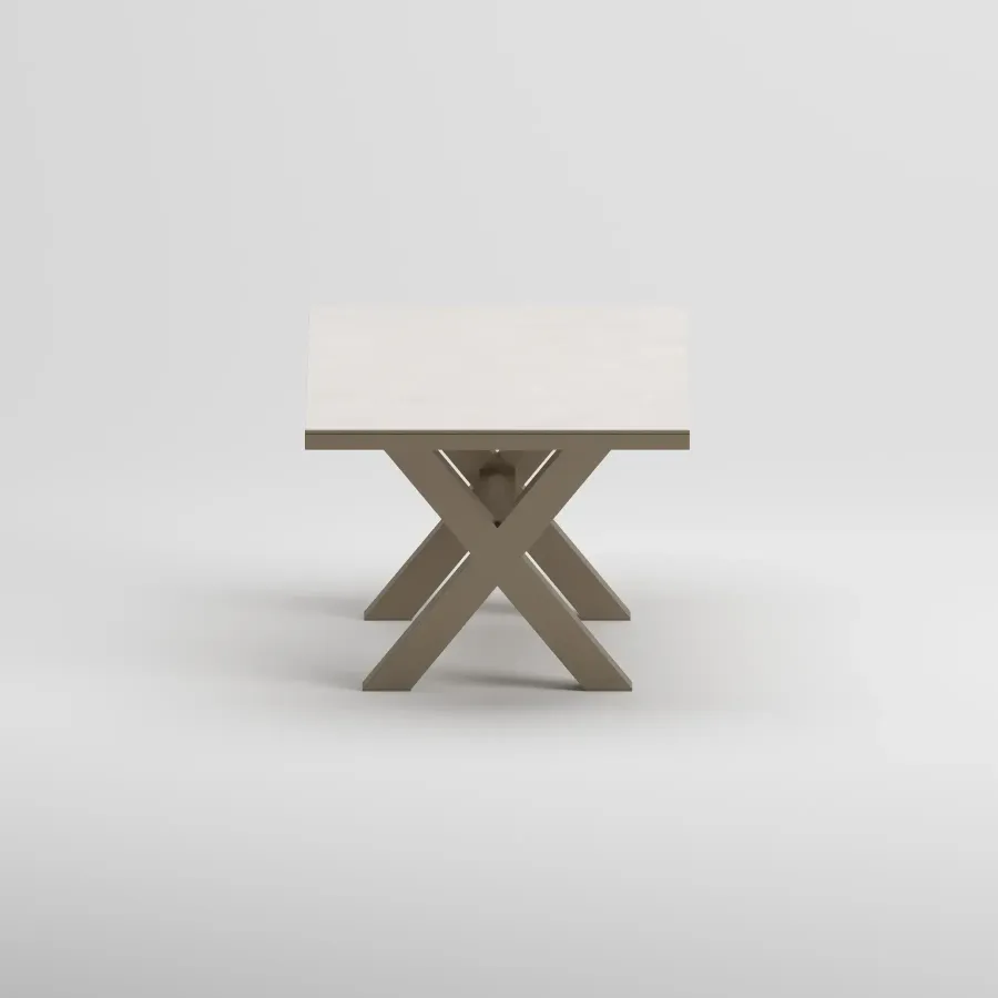 RITMA 6 Seater Table | Taupe