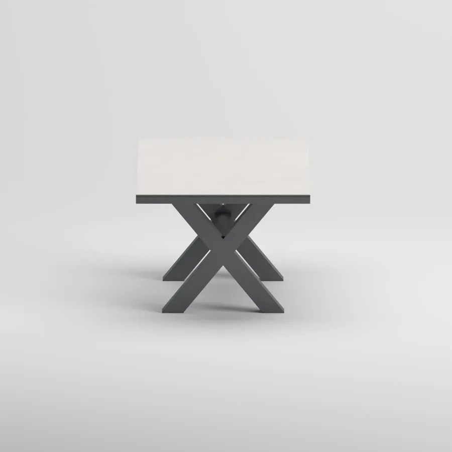RITMA 6 Seater Table | Anthracite