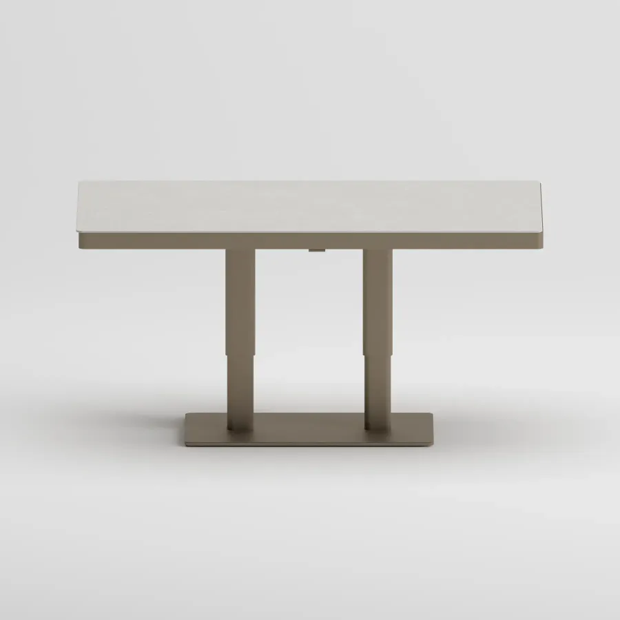 SABLE EDGE Coffee Table | Taupe