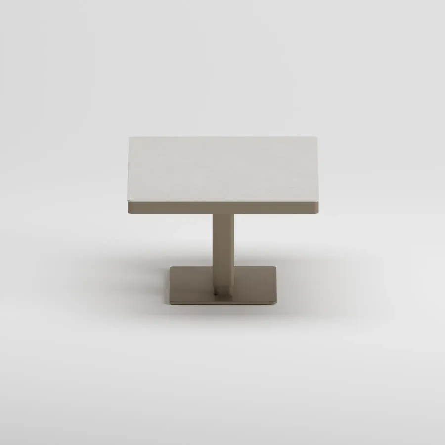 SABLE EDGE Coffee Table | Taupe