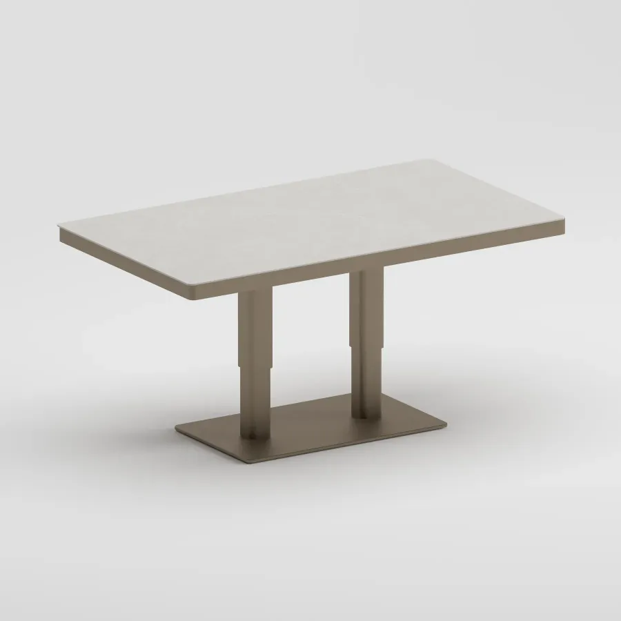SABLE EDGE Coffee Table | Taupe