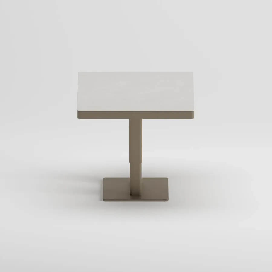 SABLE EDGE Coffee Table | Taupe