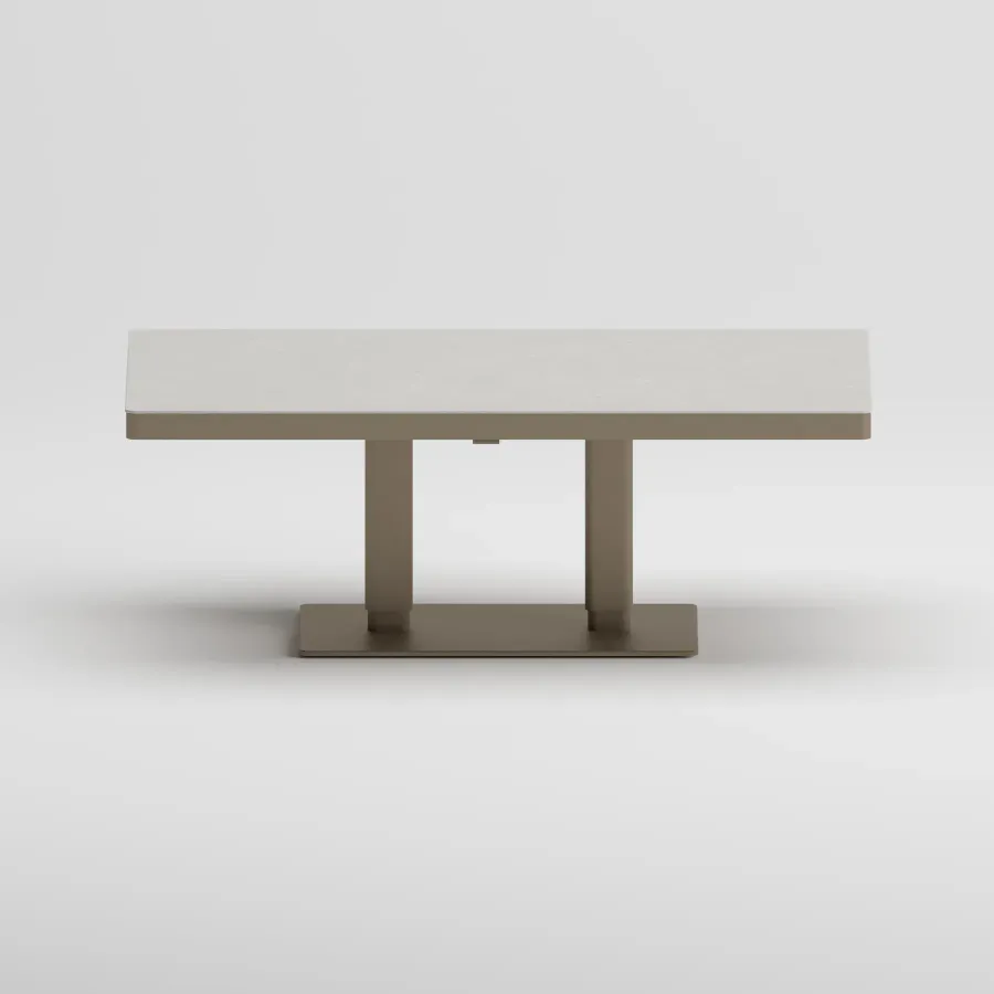 SABLE EDGE Coffee Table | Taupe