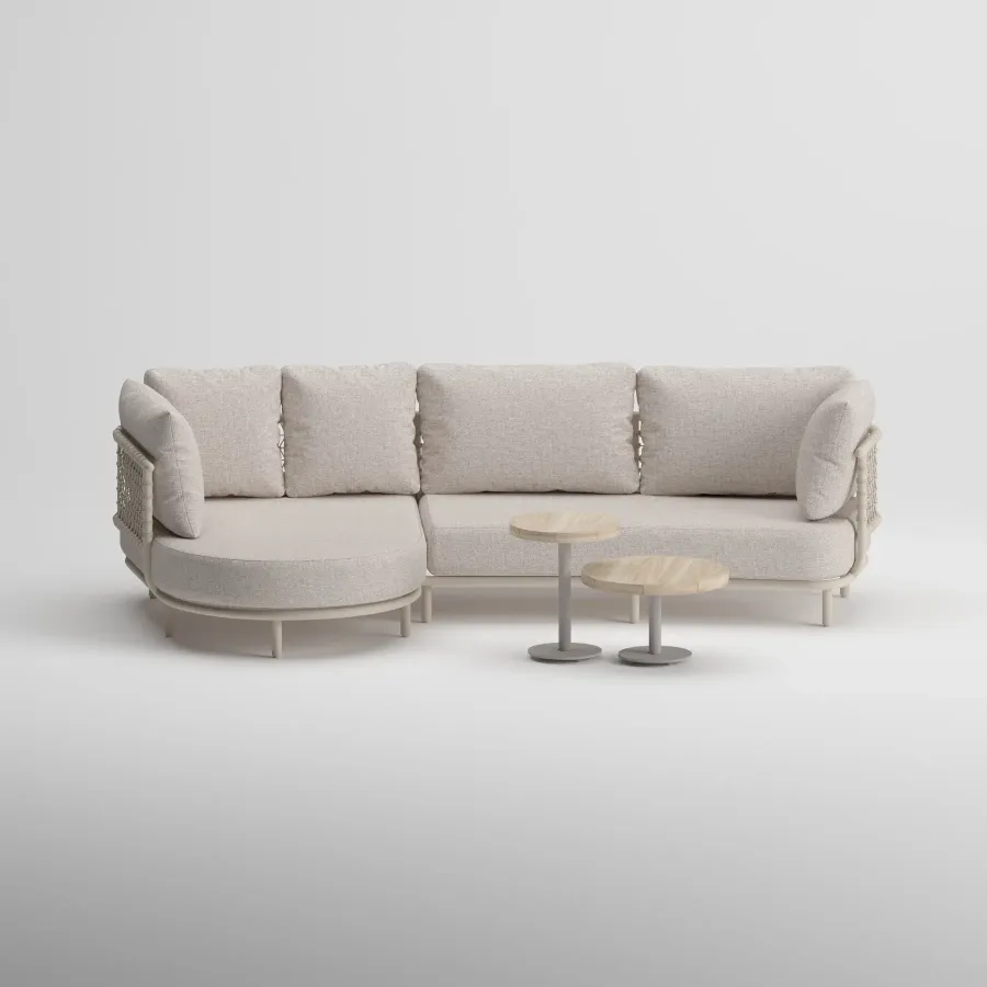 SARDINIA Corner Seating Group | Latte